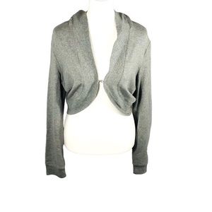 Ann Taylor Loft Sweaters hoodies Long sleeves Size L Gray.